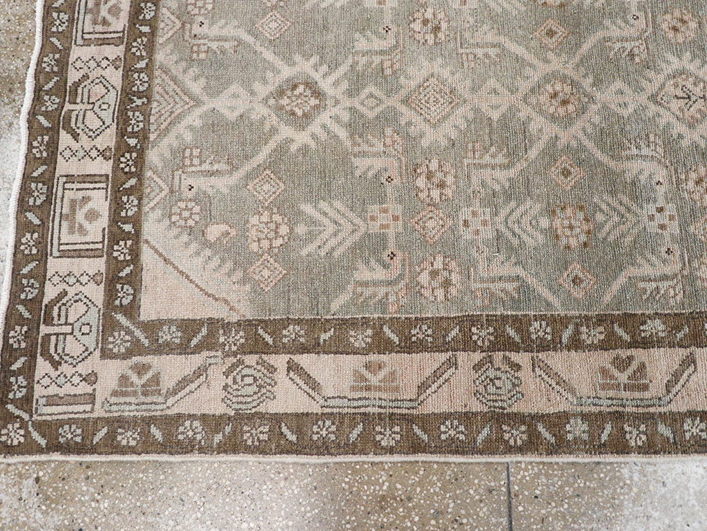 Vintage Persian Malayer Runner, No.32674 - Gsblank