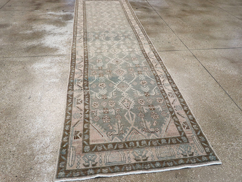 Vintage Persian Malayer Runner, No.32674 - Gsblank