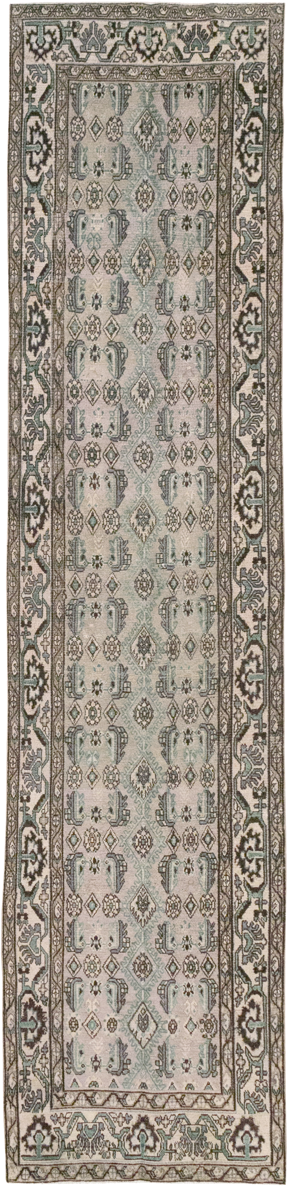 Vintage Persian Malayer Runner, No.32675 - Gsblank