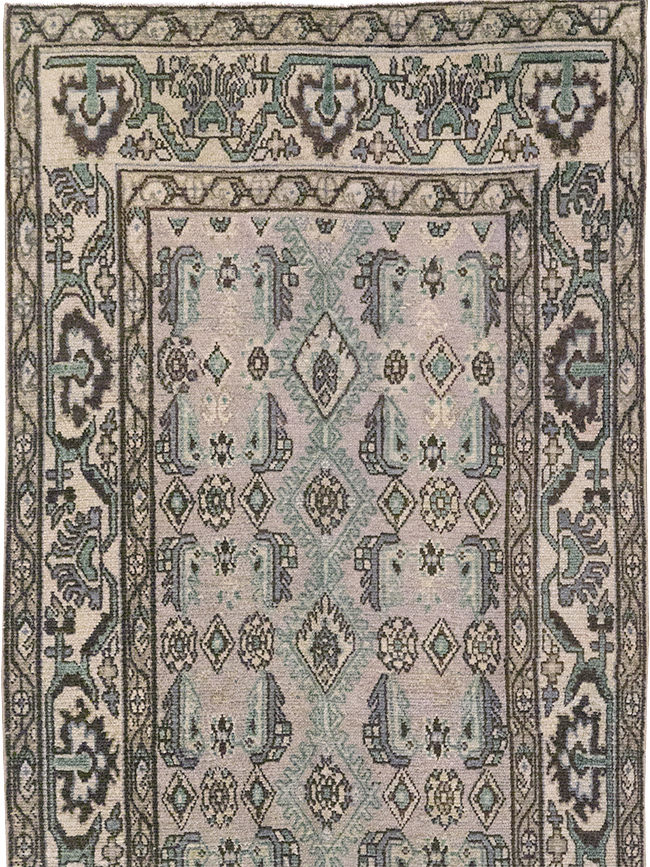 Vintage Persian Malayer Runner, No.32675 - Gsblank