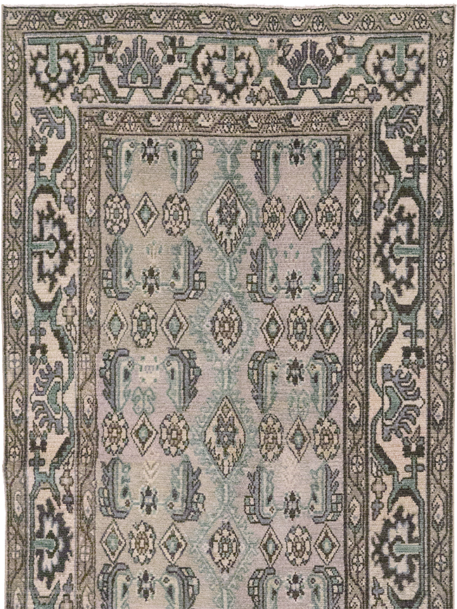 Vintage Persian Malayer Runner, No.32675 - Gsblank