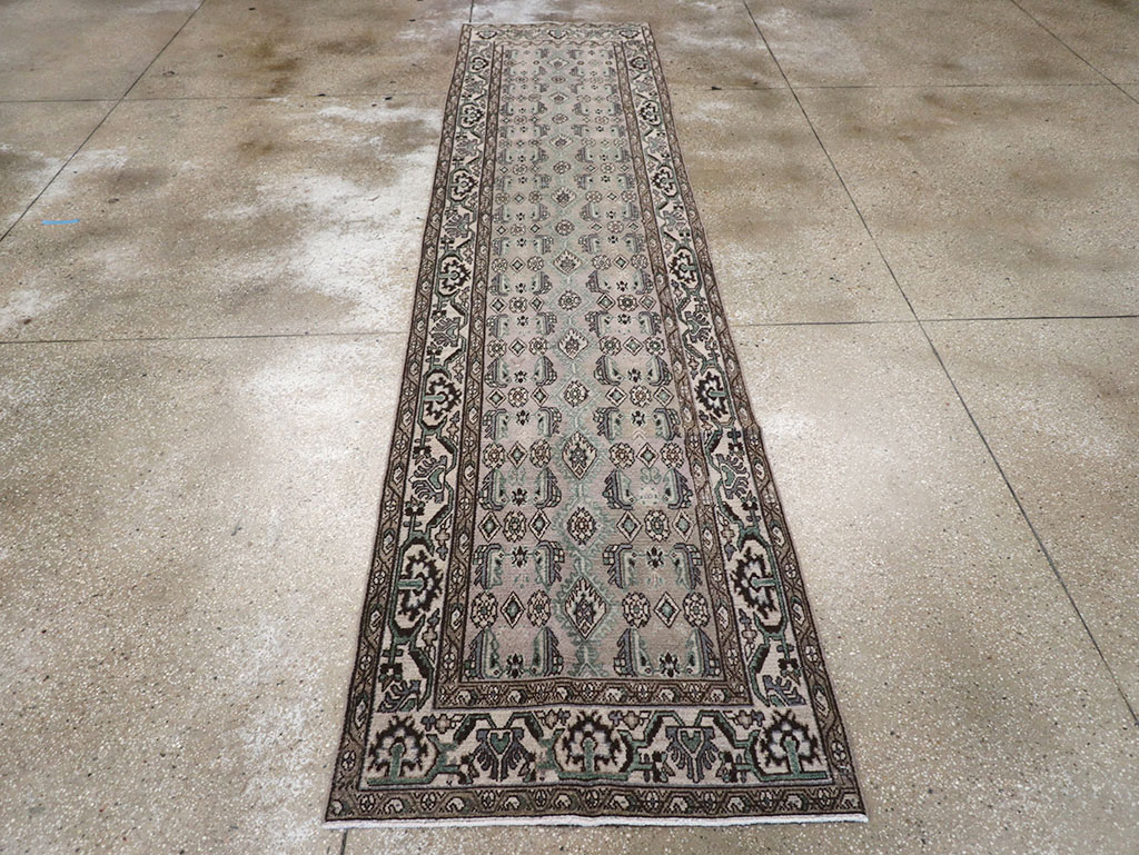 Vintage Persian Malayer Runner, No.32675 - Gsblank