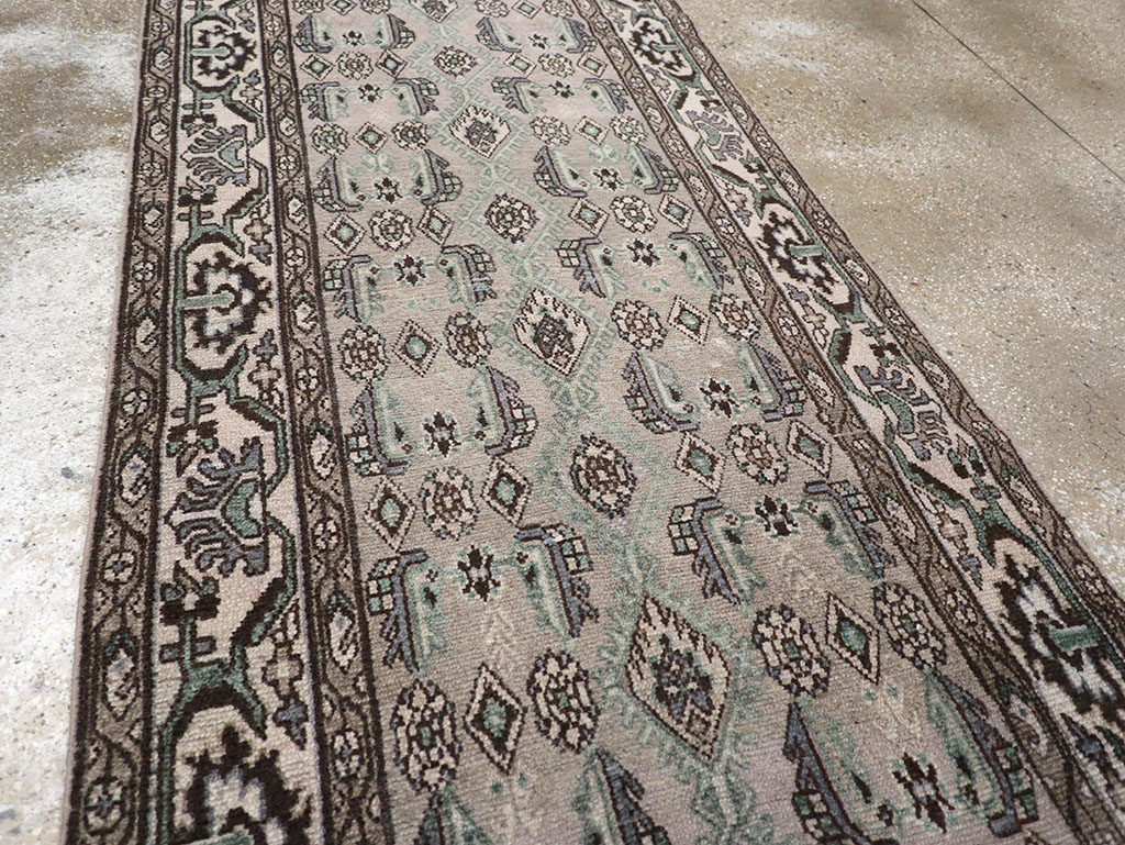 Vintage Persian Malayer Runner, No.32675 - Gsblank