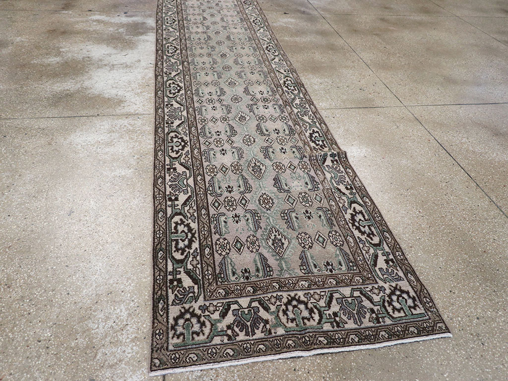Vintage Persian Malayer Runner, No.32675 - Gsblank