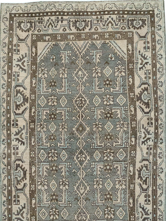 Vintage Persian Malayer Runner (Pair: 2 of 2), No.32677 - Gsblank