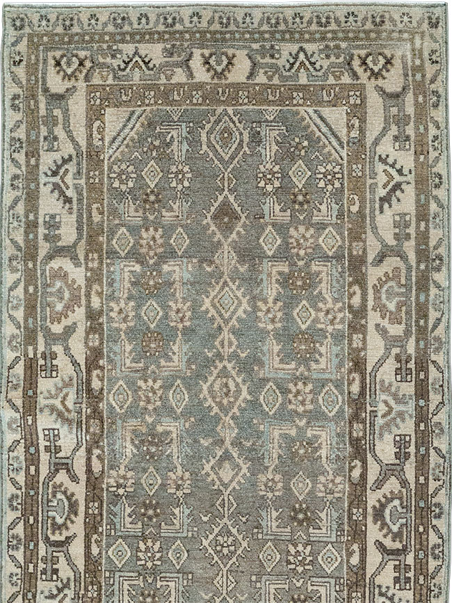 Vintage Persian Malayer Runner (Pair: 2 of 2), No.32677 - Gsblank