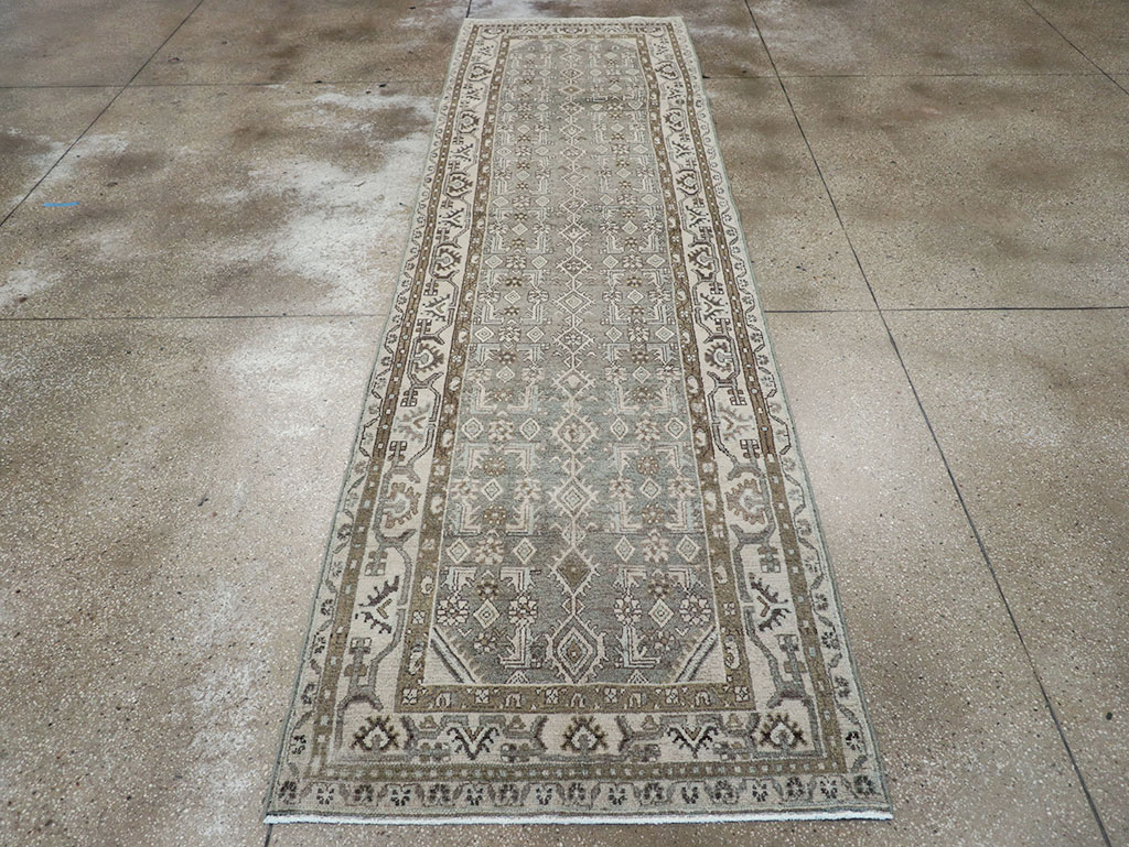 Vintage Persian Malayer Runner (Pair: 2 of 2), No.32677 - Gsblank