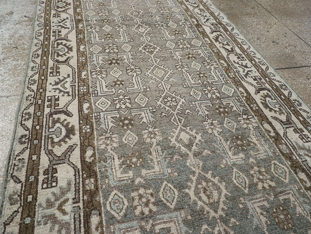 Vintage Persian Malayer Runner (Pair: 2 of 2), No.32677 - Gsblank