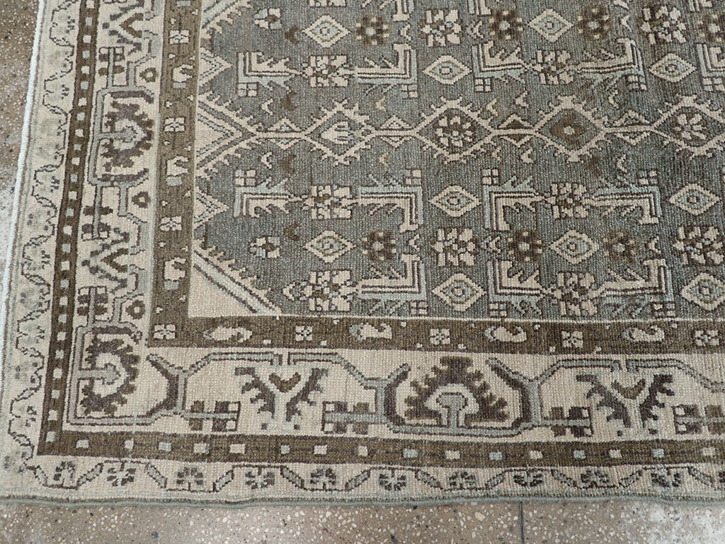 Vintage Persian Malayer Runner (Pair: 2 of 2), No.32677 - Gsblank