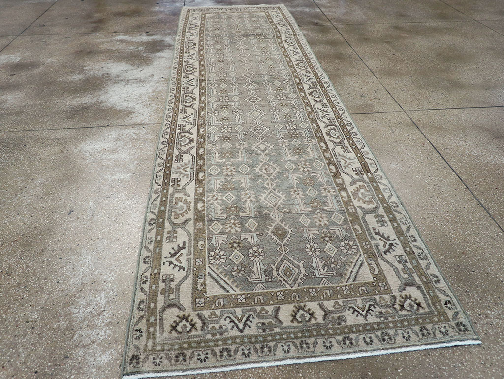 Vintage Persian Malayer Runner (Pair: 2 of 2), No.32677 - Gsblank