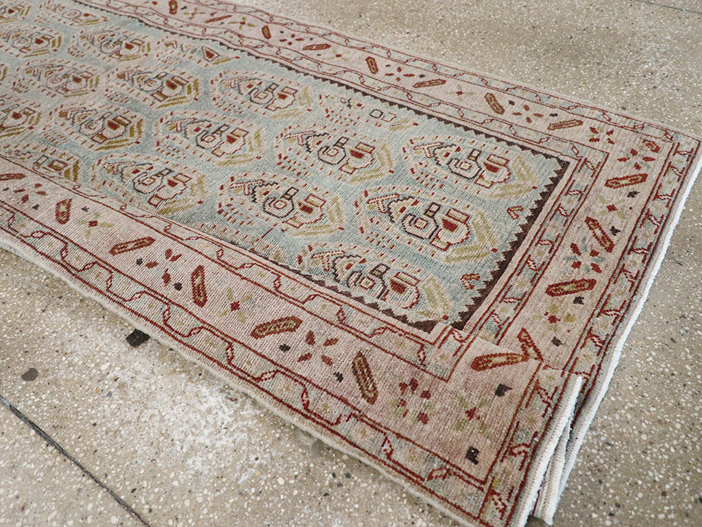 Vintage Persian Malayer Long Runner, No.32678 - Gsblank