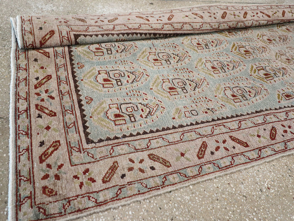 Vintage Persian Malayer Long Runner, No.32678 - Gsblank