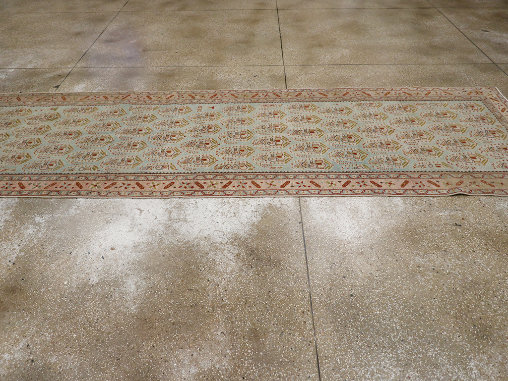 Vintage Persian Malayer Long Runner, No.32679 - Gsblank