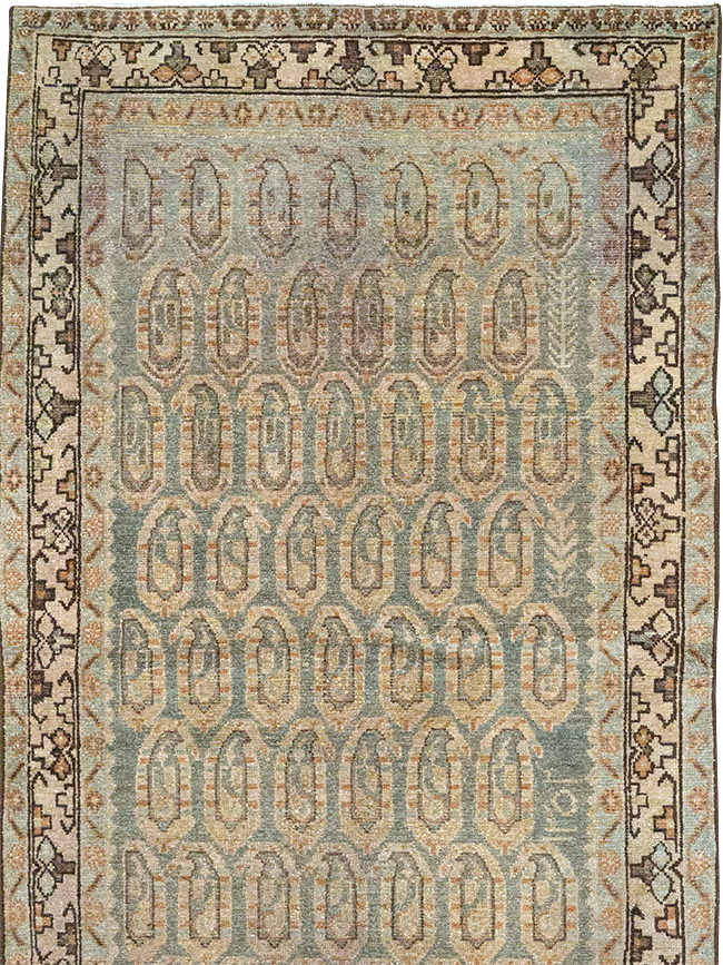 Vintage Persian Malayer Runner, No.32680 - Gsblank
