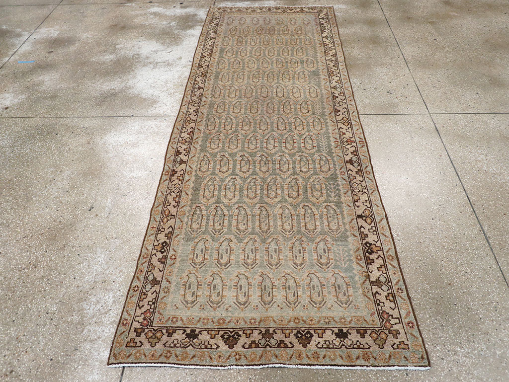 Vintage Persian Malayer Runner, No.32680 - Gsblank