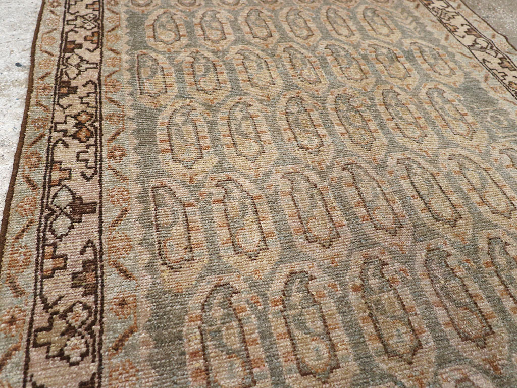 Vintage Persian Malayer Runner, No.32680 - Gsblank