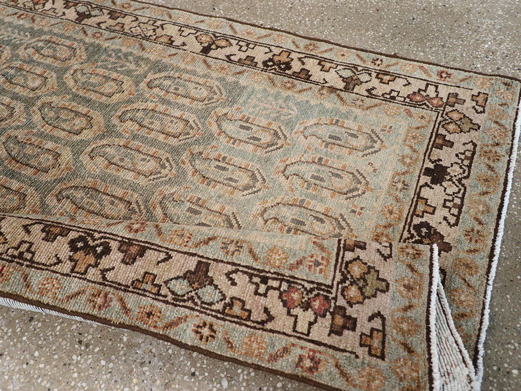 Vintage Persian Malayer Runner, No.32680 - Gsblank