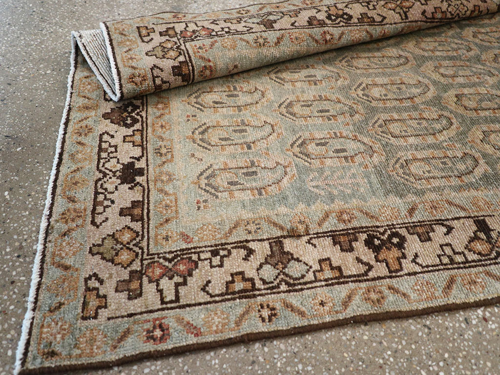 Vintage Persian Malayer Runner, No.32680 - Gsblank