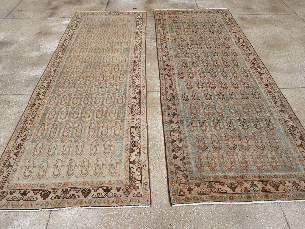 Vintage Persian Malayer Runner, No.32680 - Gsblank