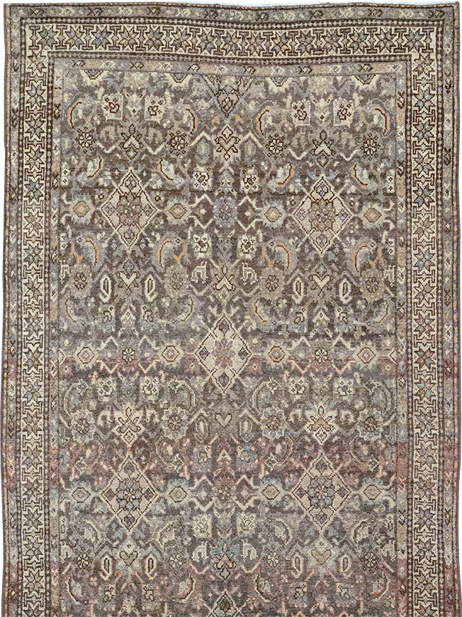 Antique Persian Kurd Runner, No.32681 - Gsblank