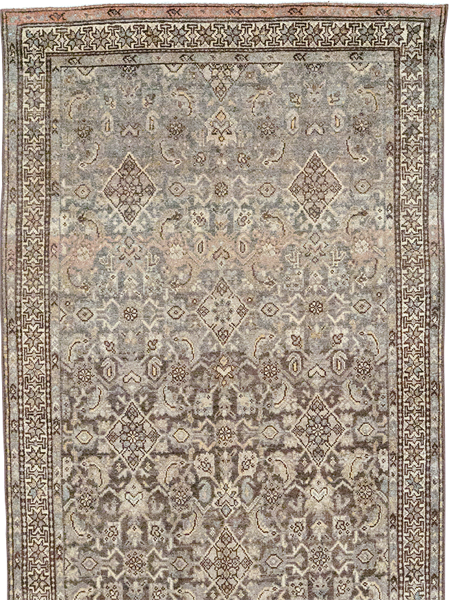 Antique Persian Kurd Runner, No.32681 - Gsblank
