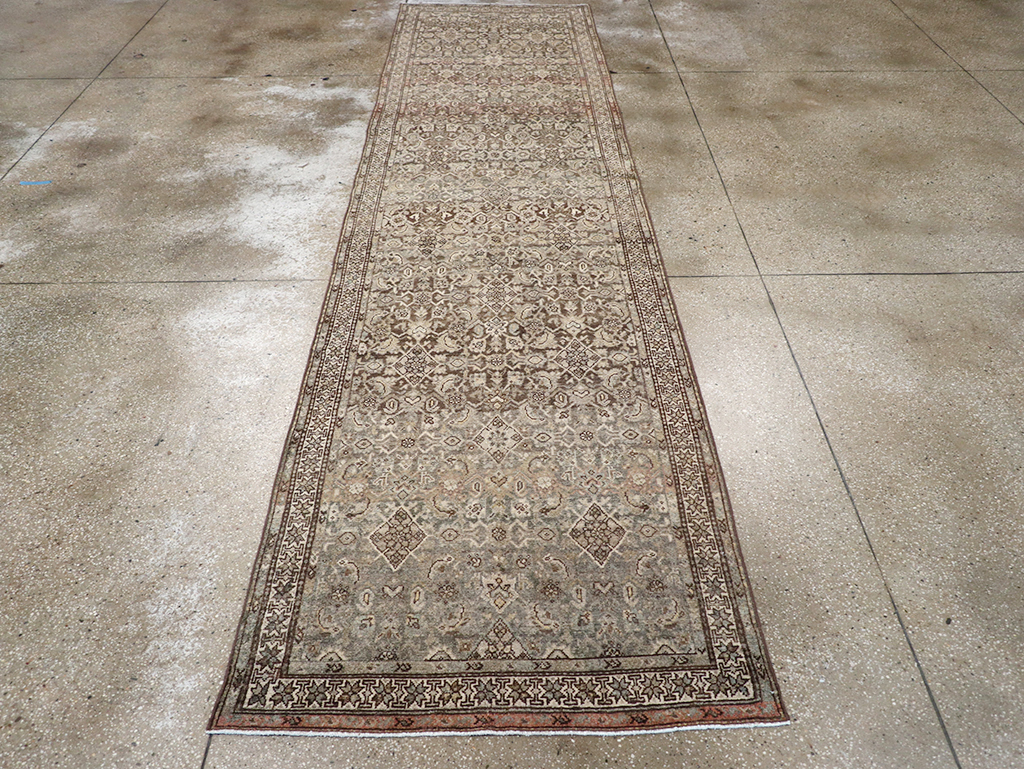 Antique Persian Kurd Runner, No.32681 - Gsblank