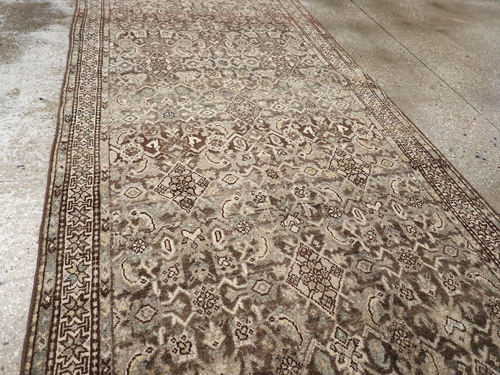 Antique Persian Kurd Runner, No.32681 - Gsblank