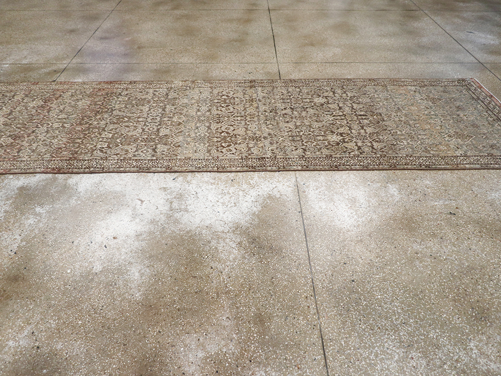 Antique Persian Kurd Runner, No.32681 - Gsblank