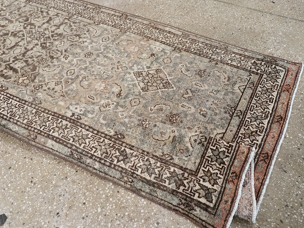Antique Persian Kurd Runner, No.32681 - Gsblank