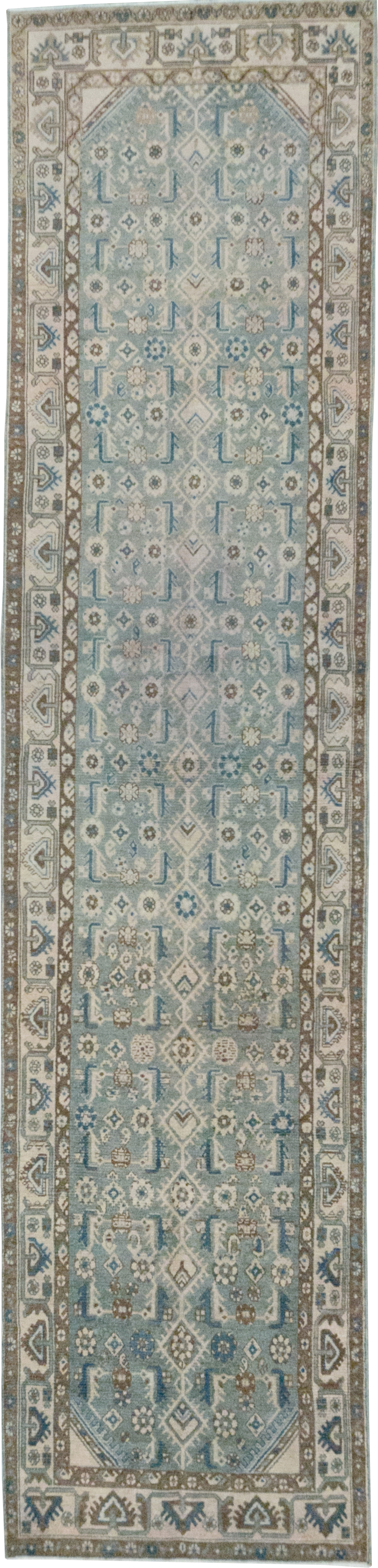 Vintage Persian Malayer Runner, No.32683 - Gsblank