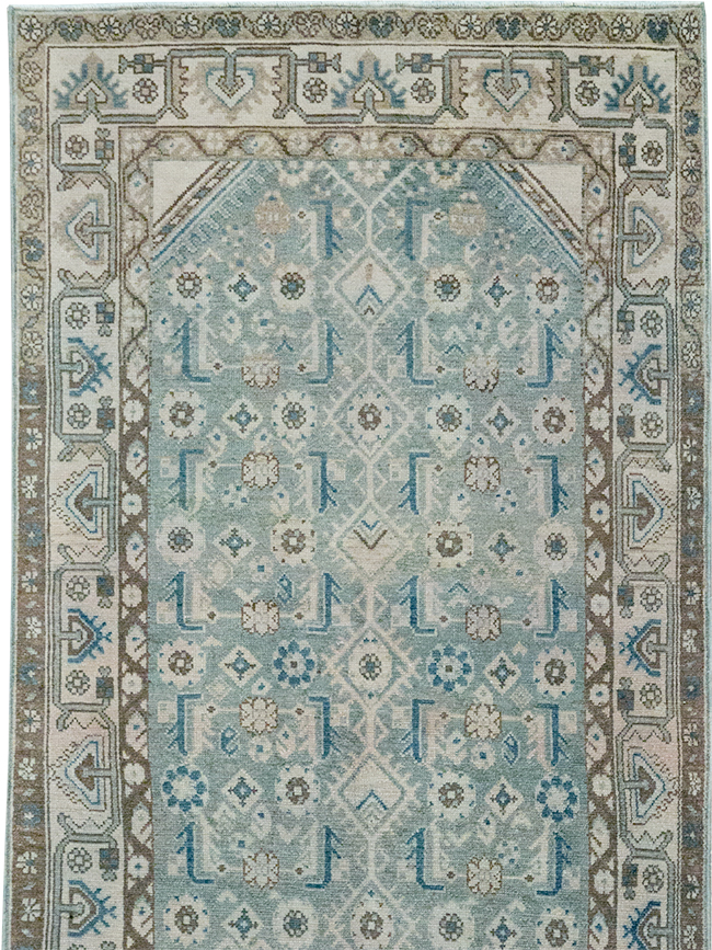 Vintage Persian Malayer Runner, No.32683 - Gsblank