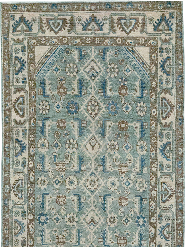 Vintage Persian Malayer Runner, No.32683 - Gsblank