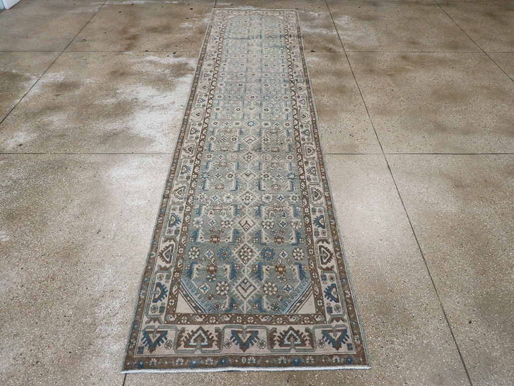 Vintage Persian Malayer Runner, No.32683 - Gsblank