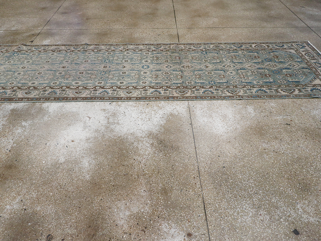 Vintage Persian Malayer Runner, No.32683 - Gsblank