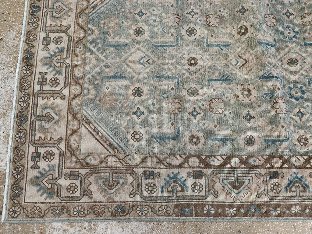 Vintage Persian Malayer Runner, No.32683 - Gsblank