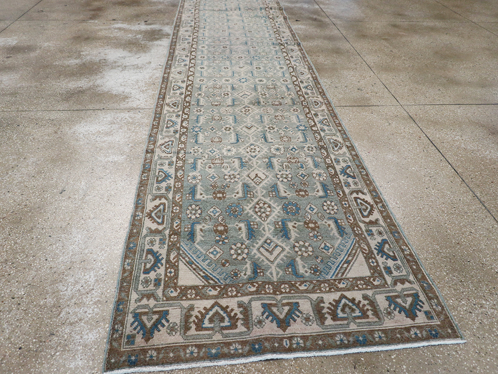 Vintage Persian Malayer Runner, No.32683 - Gsblank
