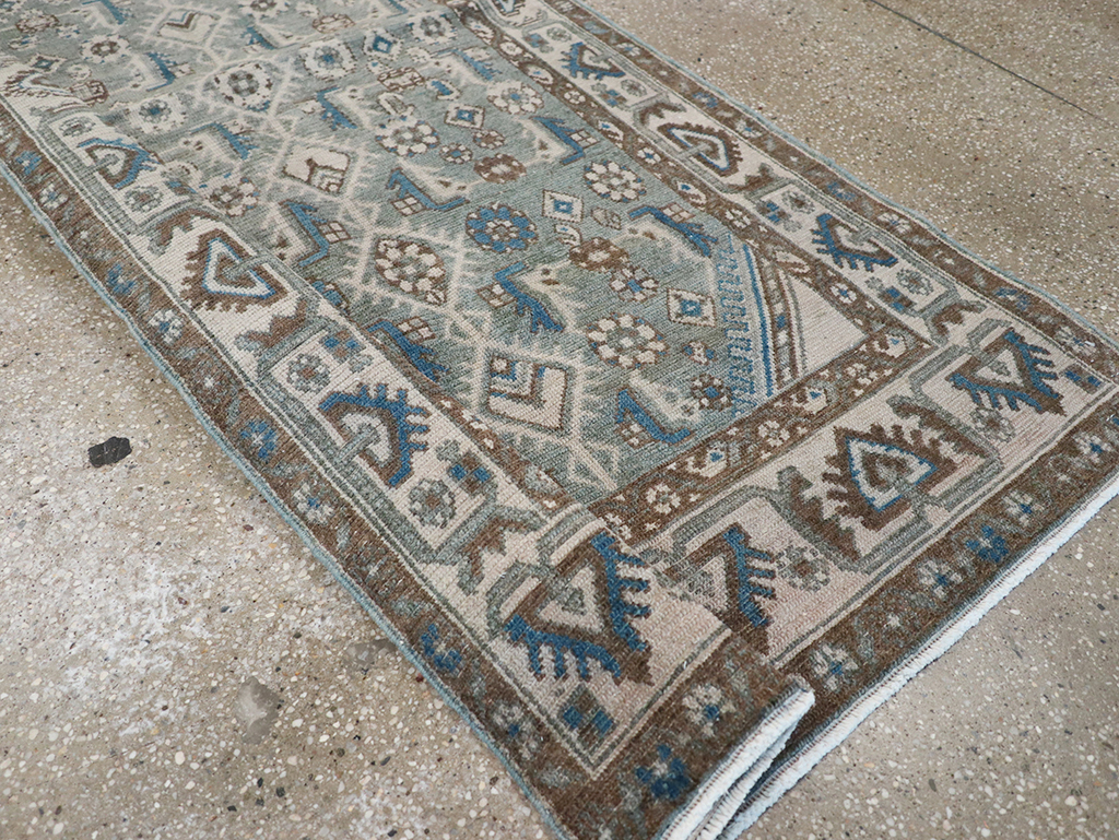 Vintage Persian Malayer Runner, No.32683 - Gsblank