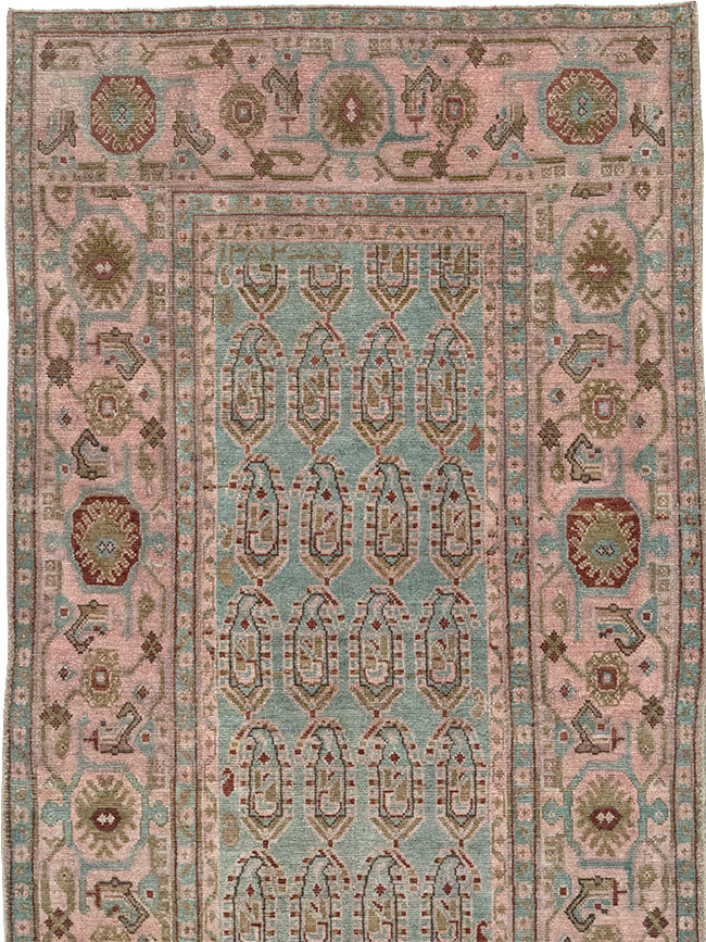 Vintage Persian Malayer Long Runner, No.32684 - Gsblank