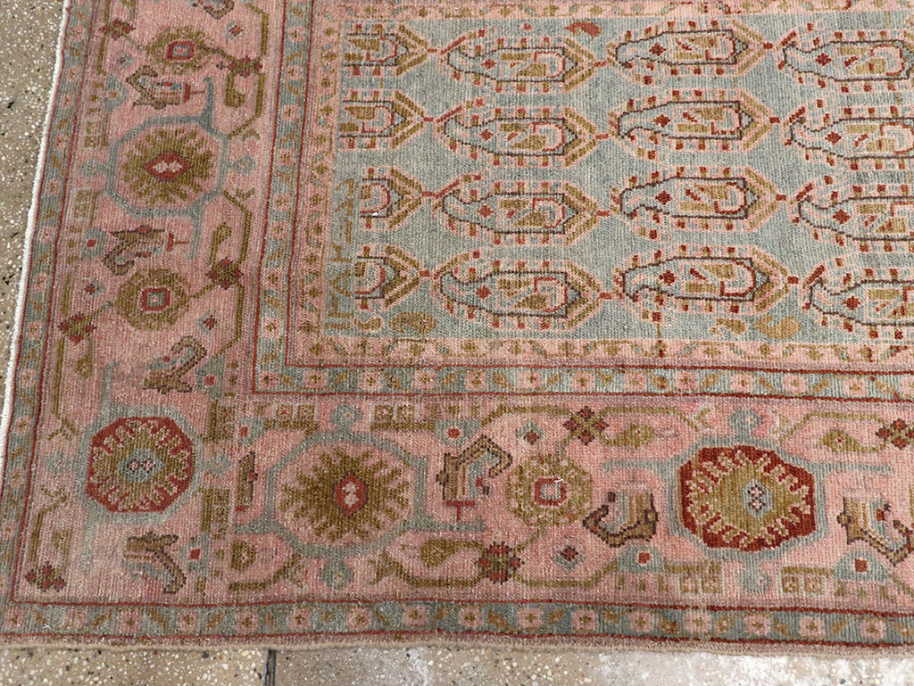 Vintage Persian Malayer Long Runner, No.32684 - Gsblank