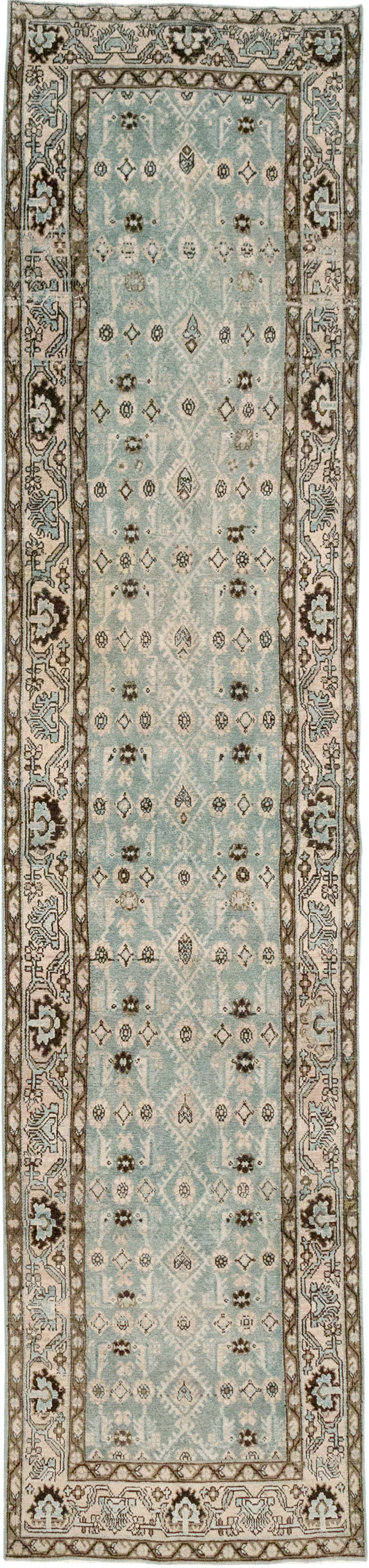 Vintage Persian Malayer Runner, No.32686 - Gsblank