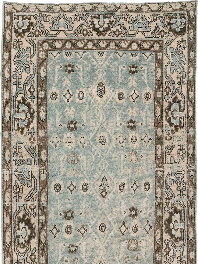 Vintage Persian Malayer Runner, No.32686 - Gsblank