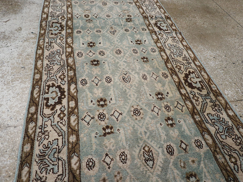 Vintage Persian Malayer Runner, No.32686 - Gsblank