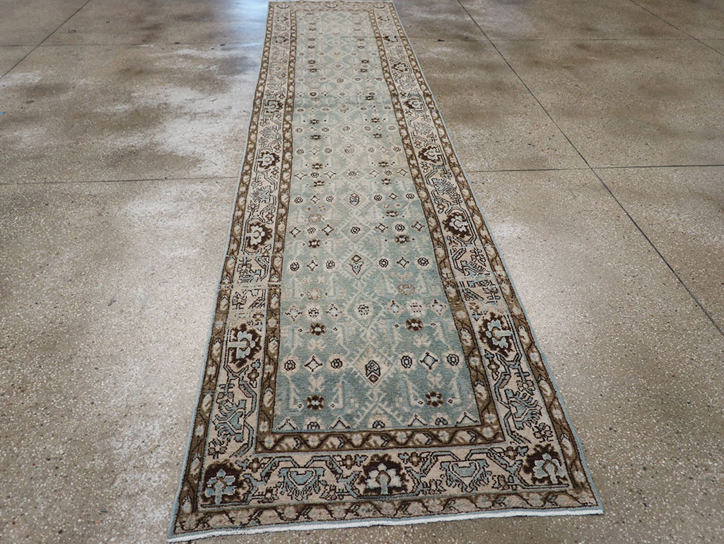 Vintage Persian Malayer Runner, No.32686 - Gsblank