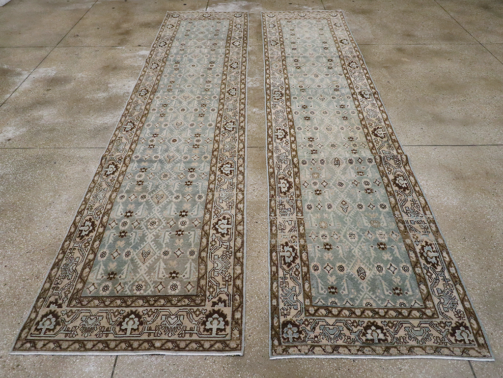 Vintage Persian Malayer Runner, No.32686 - Gsblank