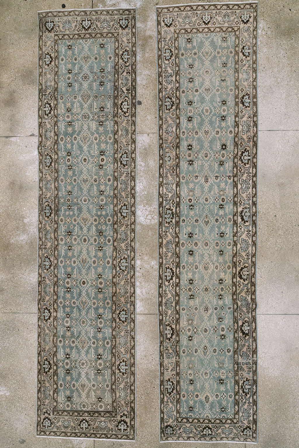 Vintage Persian Malayer Runner, No.32686 - Gsblank