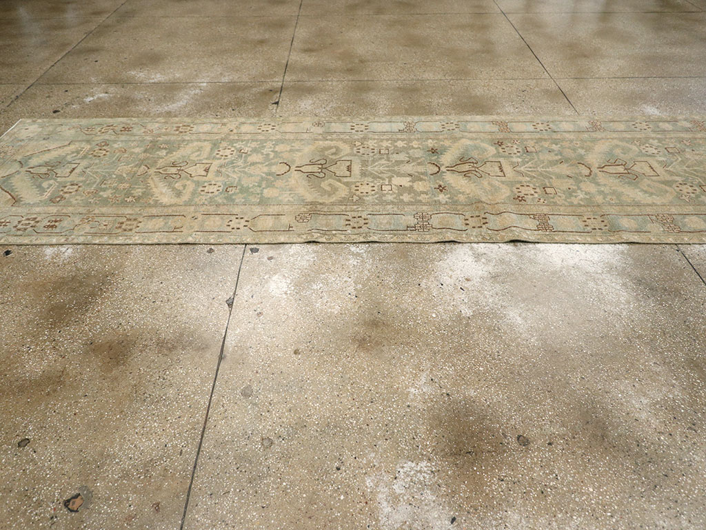 Vintage Persian Malayer Long Runner, No.32687 - Gsblank