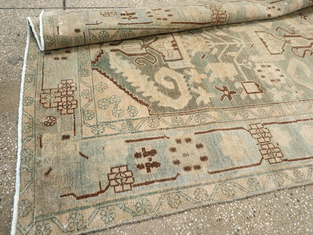 Vintage Persian Malayer Long Runner, No.32687 - Gsblank