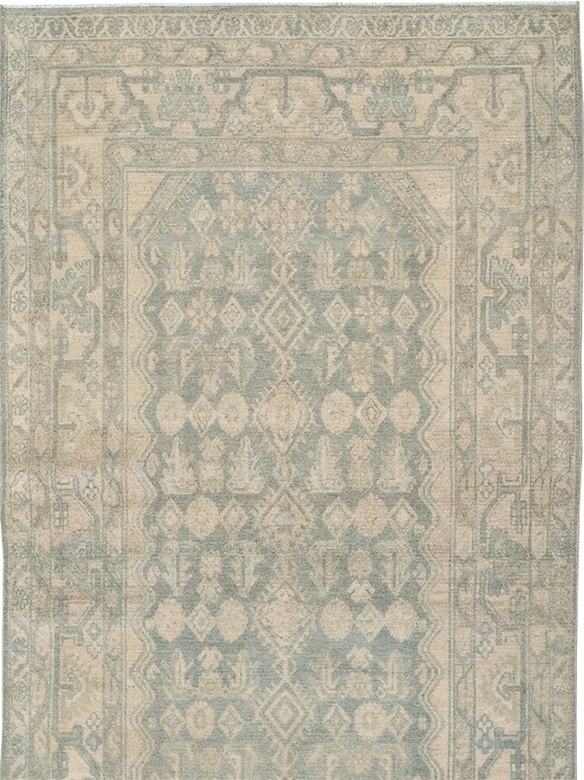 Vintage Persian Malayer Long Runner, No.32688 - Gsblank