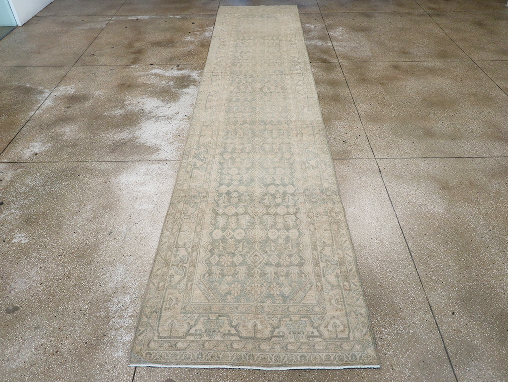 Vintage Persian Malayer Long Runner, No.32688 - Gsblank