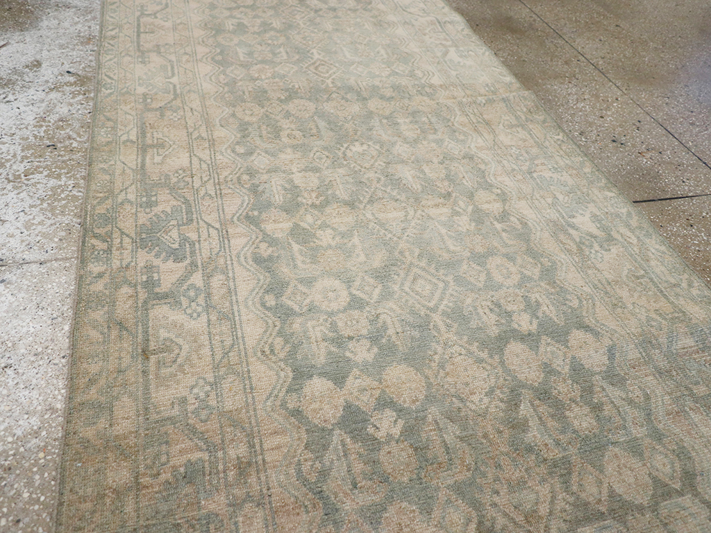 Vintage Persian Malayer Long Runner, No.32688 - Gsblank